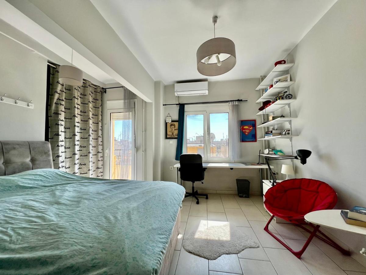 City Center/Navarinou Modern Apt. With Queen Bed Tesalónica Exterior foto